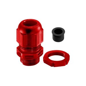 IP68 Nylon Cable Glands - 4-14mm (Qty 10) - Red
