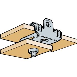 Universal Beam Clips - 8 - 12.5mm x 35 (Qty 25) - Silver