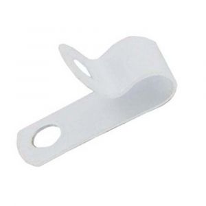 Pyro Cable Clip 30 White PK50