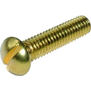 2BA X 1/2inch imperial conduit box screws - 13.6 (L) x 200 (W) (Qty 100) - brass