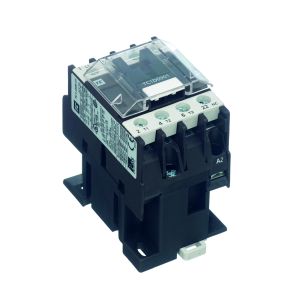 3 Pole AC Contactors - 3 pole 1N/O aux 4kW 9A AC3 24VAC coil