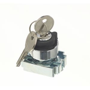 22mm Selector Switches - 2 position key switch withdrawal both positions