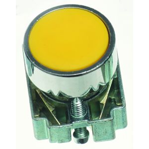 22mm Momentary Push Buttons Non-Illuminated - yellow