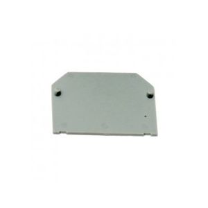 End plate fuse terminal 4mm<sup>2</sup> grey