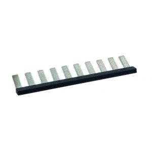 10 Way Insulated Comb Busbar - Connection comb 10 way for 4mm_ terminal