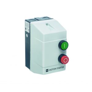 DOL IP65 5.5kW 230V coil plastic enclosure 