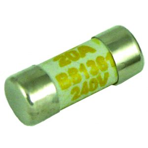 Consumer Unit Fuses - 20A 240V AC - Yellow