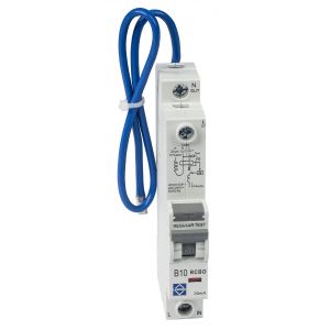  6kA 30mA Single Pole RCBO - B Curve - 10A - Type A