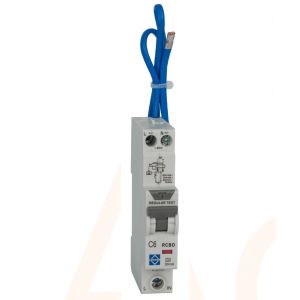 Economy 6kA 30mA 1P+N RCBO - B Curve - 6A - Type A
