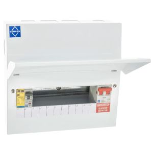 10-Way consumer unit 100A main switch + SPD