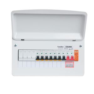 Consumer unit main switch 10way T2 SPD
