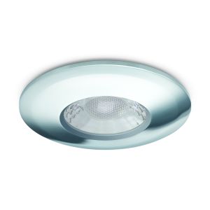 7W Fixed LED Downlights Fire Rated - 650 lumens - Chrome