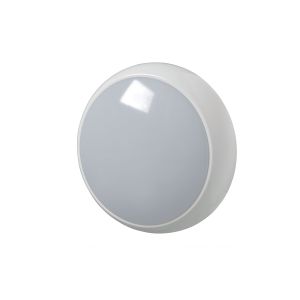 7.5W LED Bulkhead + Microwave Sensor - White