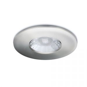 Fixed Downlight Fire Rated - Brushed Nickel