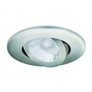 Tilt Downlight Fire Rated - Brushed Nickel