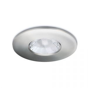 Shower Downlight Fire Rated - Brushed Nickel