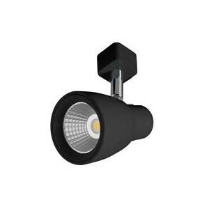 Mains LED IP20 Track Spot Lights - 10W 3000K black