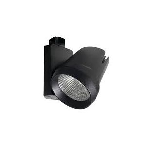 Mains LED IP20 Track Spot Lights - Dimmable* - 25W 4000K black