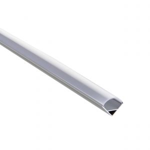Aluminium corner profile for LED strip 16x16mm 2M length
