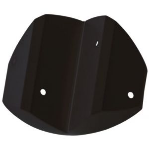 180° PIR Detectors - PIR corner bracket - black