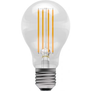 LED Filament GLS - Non-Dimmable - 6W ES/E27 2700K, 15,000 hrs, 470 lumens - clear GLS