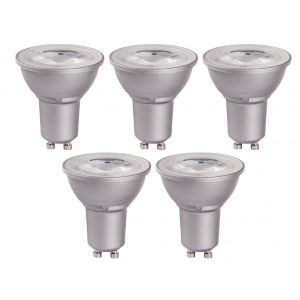 5W LED Eco Halo GU10 - Non-Dimmable  - Pack of 5 GU10 2700K