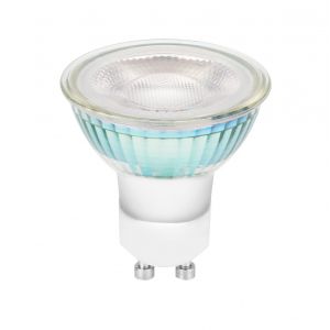 6W LED Halo Glass GU10 - Non-Dimmable 2700K