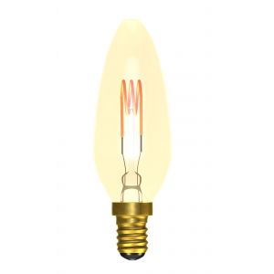 4W LED Vintage Soft Coil Filament Lamp - Candle/SES