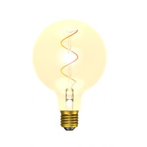 4W LED Vintage Soft Coil Filament Lamp - Globe/ES