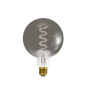 4W LED Vintage Soft Coil Filament Lamp - 125mm Globe/ES