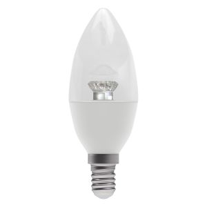 2.1W LED Dimmable Candle Clear - SES, 2700K