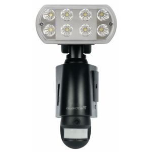 Combined Security LED Floodlight with built in camera PIR and voice alert