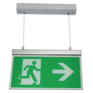 Suspended Exit Signs c/w ISO legend pack