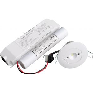 Emergency LED Recessed Downlight, Non-Maintained/Self Test