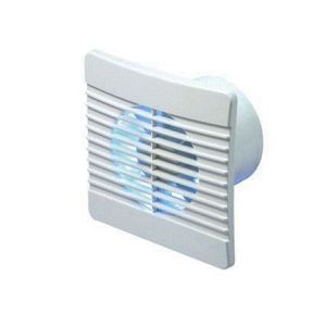 150mm Low Profile Axial Fan with Shutters and humidistat
