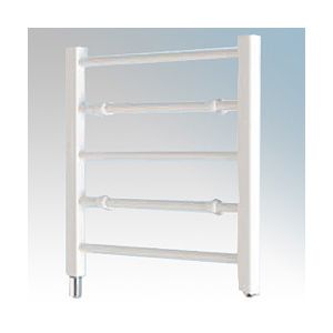 Ladder Towel Rails - 100W five rail - white