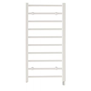 Ladder Towel Rails - 175W ten rail - white 