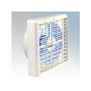 150mm Axial fans - Standard fan c/w pullcord, humidistat &amp; shutters