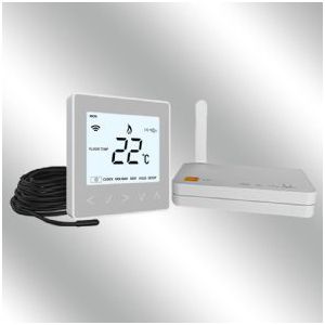 Wireless Thermostat and Hub - 16A Silver