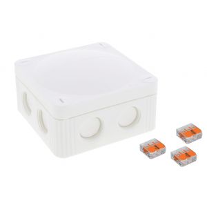 Cable Junction Box 32A - White - 85x85x51mm