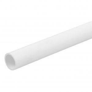 PVC Conduit - 20mm - white, 3 metre length