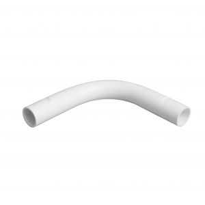 PVC Conduit Standard Bend  - 20mm - White