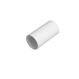 PVC Conduit Standard Coupler  - 25mm - White