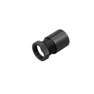 PVC Conduit Male Adaptor  - 20mm - Black