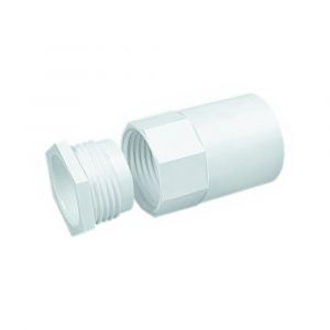 PVC Conduit Female Adaptor  - 20mm - White
