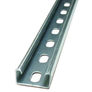 Support Channel - 41 x 21mm slotted 6mtrs