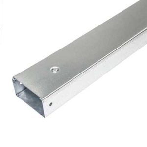 Galvanised Trunking - 100 x 50mm, 3mtr length