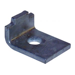 Beam clamp with tongue