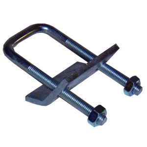 41 x 41mm beam clamp c/w U bolt top plate