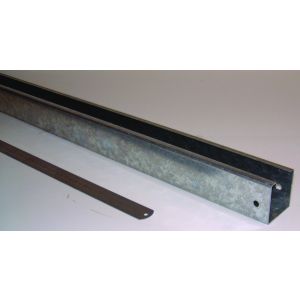 Steel Lighting Trunking & Accessories - 50 x 50mm, 3mtr length